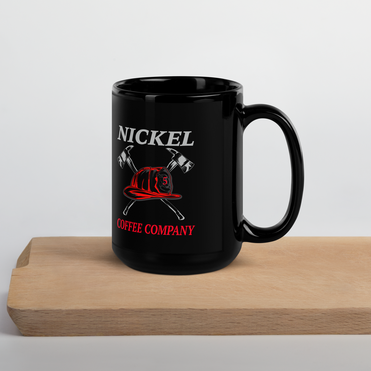 Black Glossy 15oz Mug